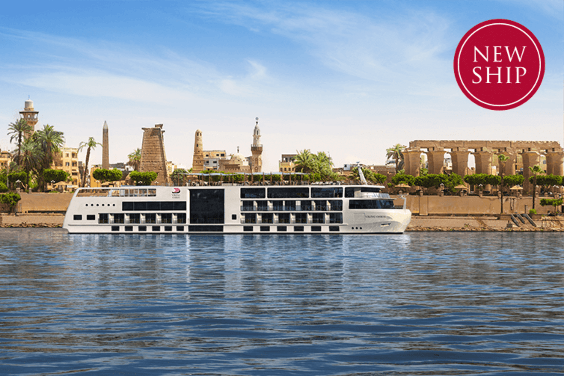 A photo of the Viking Osiris cruise ship